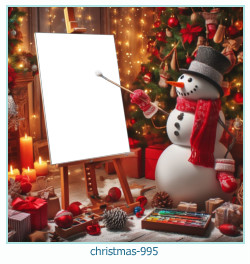 Christmas photo frame 995